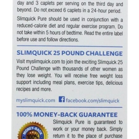 Queimador De Gordura Ultra Projetado Para Mulheres - 72 Cápsulas SlimQuick - Imagem 4