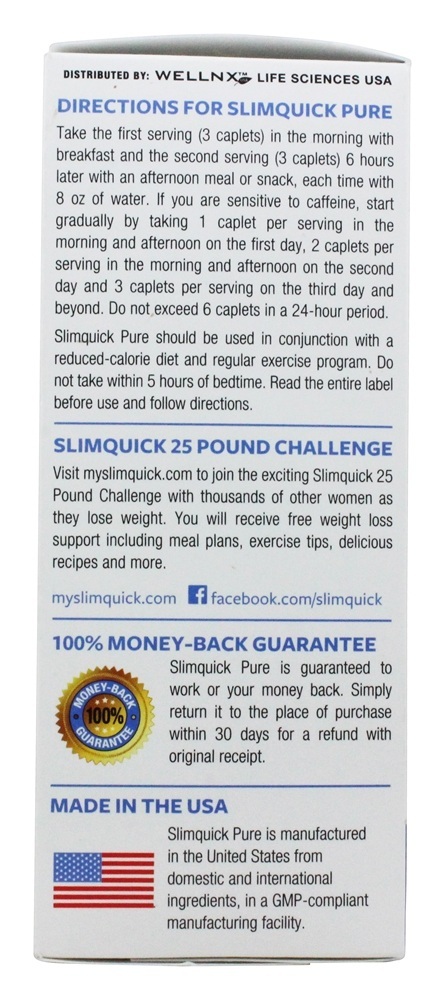 Queimador De Gordura Ultra Projetado Para Mulheres - 72 Cápsulas SlimQuick - Imagem 4