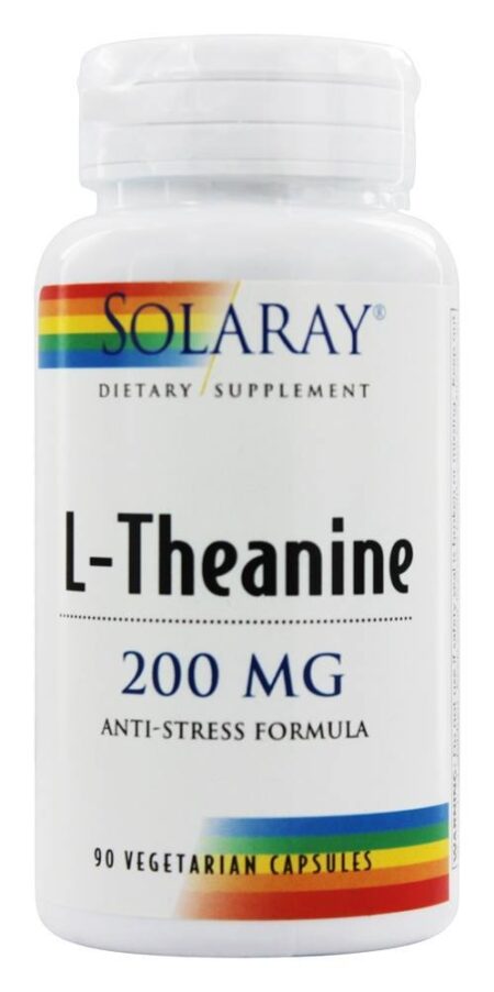 L-Teanina Fórmula Anti-Stress 200 mg. - Cápsulas vegetarianas 90 Solaray