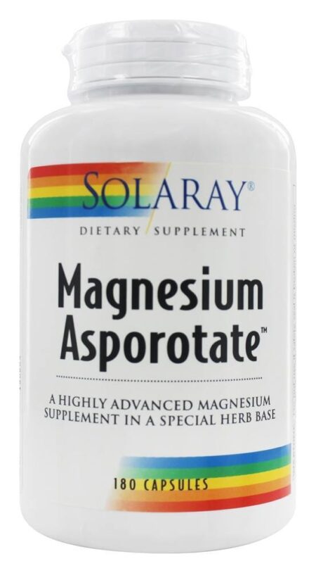 Magnesium Asporotate - Cápsulas 180 Solaray