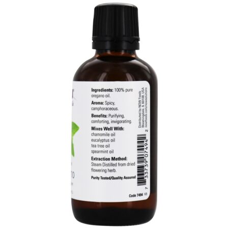 100 % Pure Óleo Essencial - 2 fl. oz. NOW Foods - Image 2