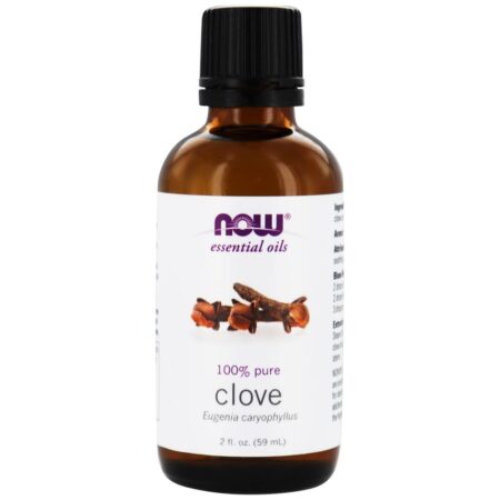 Óleo Essencial de Cravo 100% Pure - 2 fl. oz. NOW Foods