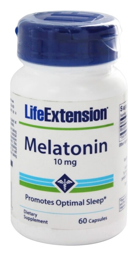 Melatonina 10 mg. - Cápsulas 60 Life Extension