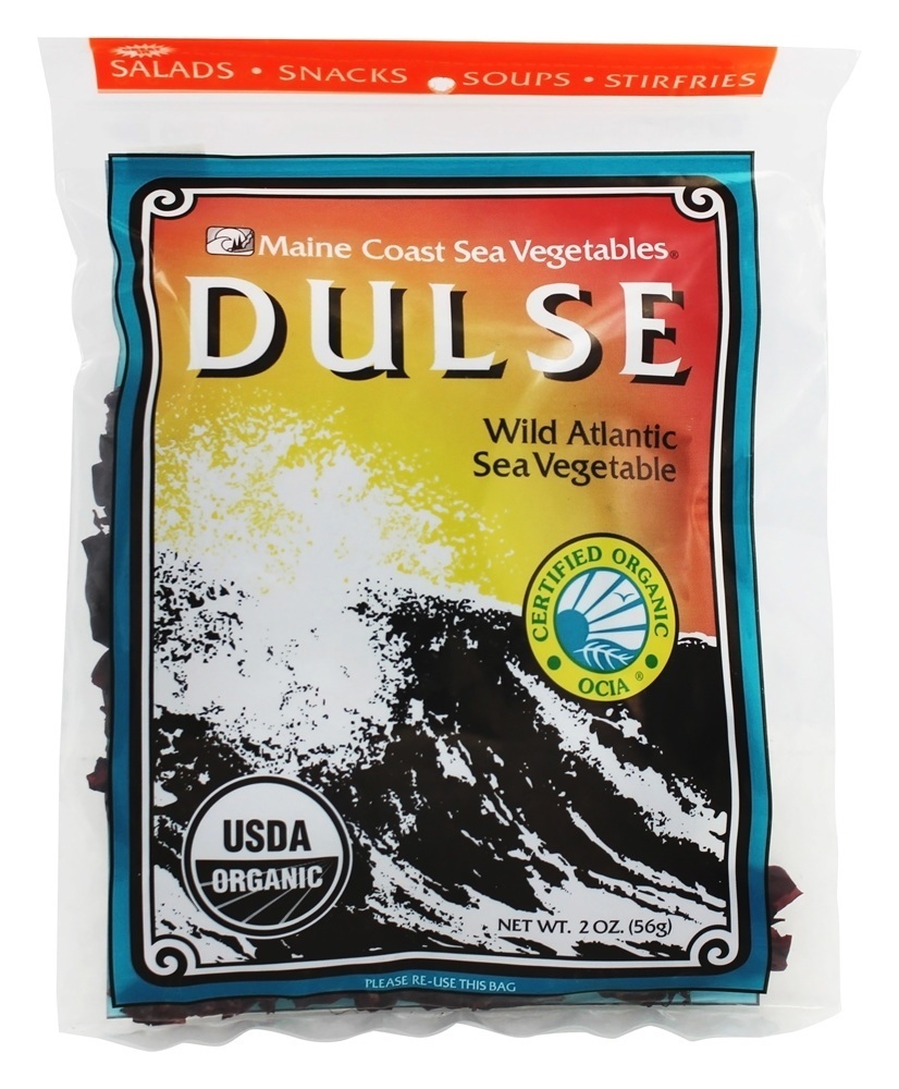 Dulse Atlântico Selvagem - 2 oz. Maine Coast Sea Vegetables