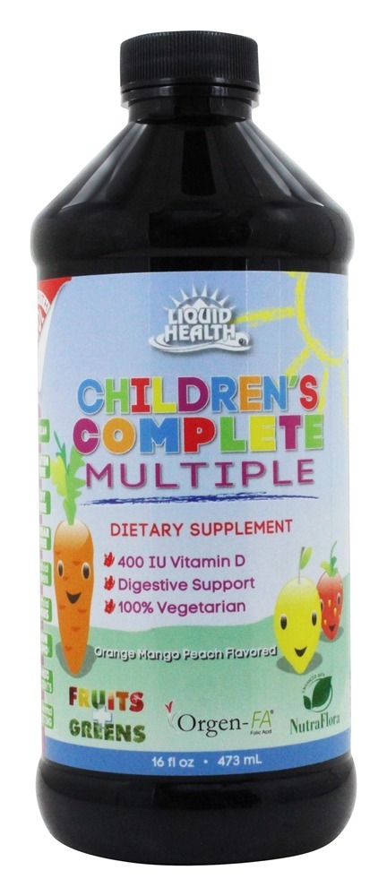 Children's Complete Múltiplas Vitamínas Para Crianças - 16 fl. oz. Liquid Health