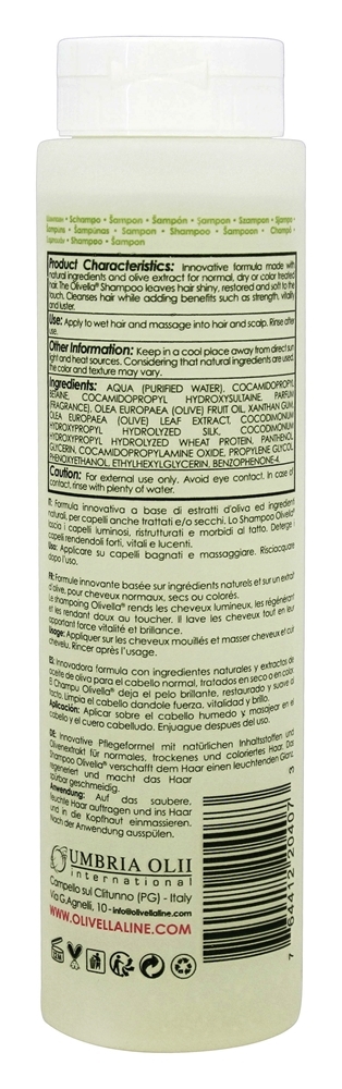 O champô de oliva - 8.45 fl. oz. Olivella - Imagem 2