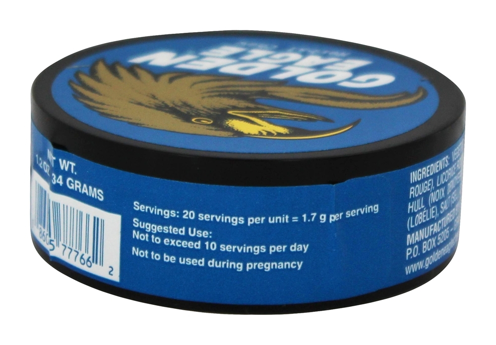 Erva de alcaçuz à base de ervas e não-tabaco - 1.2 oz. Golden Eagle - Imagem 3