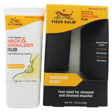 Pescoço e ombro esfregar - 1.76 oz. Tiger Balm