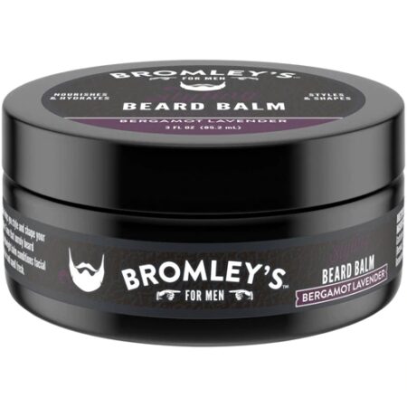 Bromley's Beard Balm for Men Bergamot Lavender -- 3 fl oz