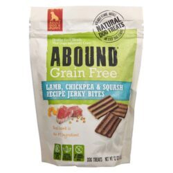 Abound Petiscos Jerky Cordeiro, Grão de Bico & Abóbora Sem Grãos - 340g Melhor Preço