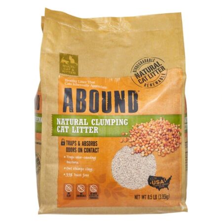 Abound Natural Clumping Cat Litter -- 8.5 lb