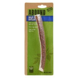 Abound Split Elk Antler – Mastigável Natural para Cães Original