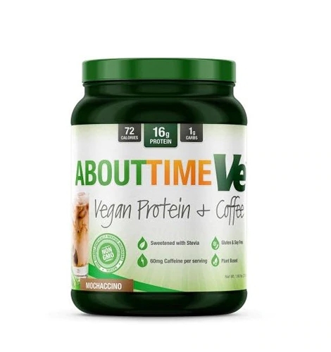 Proteína Vegana About Time Ve™ Mochaccino com Café - 753g