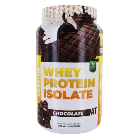 About Time Whey Protein Isolate Chocolate -- 2 lbs