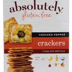 Biscoitos Sem Glúten Absolutely Gluten Free Pimenta Preta 125g - Natural e Saboroso