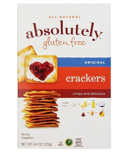 Biscoitos Sem Glúten Absolutely Gluten Free Original 125g - Sabor Natural Leve