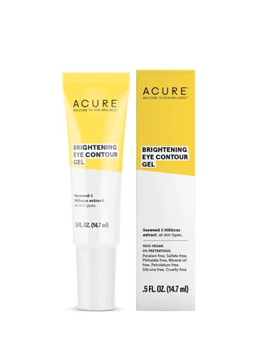 Acure Gel Contorno Olhos Iluminador 15ml: Revitalize Sua Pele