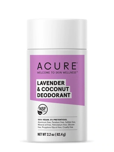 Desodorante Acure Lavanda e Coco 64g: Frescor Natural e Bem-Estar