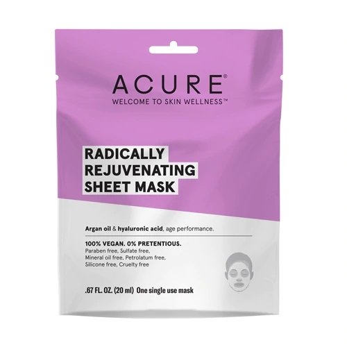 Máscara Facial Acure Radically Rejuvenating - 1 Unidade para Rejuvenescimento Profundo