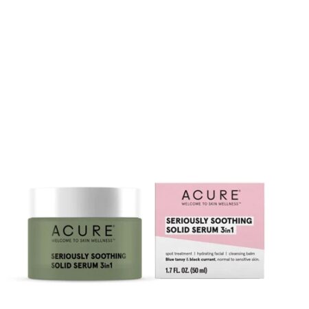 Acure Seriously Soothing Solid Serum 3 in1 -- 1.7 fl oz