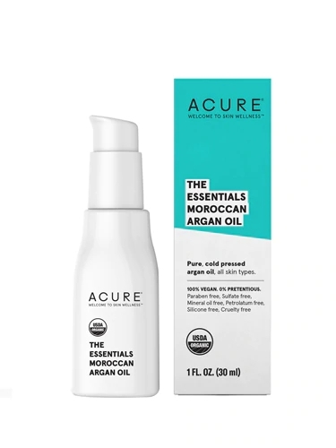Óleo de Argan Marroquino Acure The Essentials - 29.5ml: Nutrição Pura para Pele e Cabelos