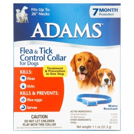 Adams Flea & Tick Control Collar For Dogs -- 1.1 oz