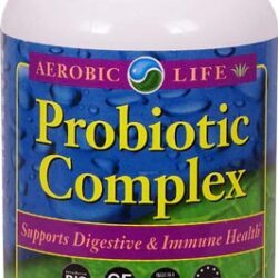 Aerobic Life Probiotic Complex: 60 Cápsulas Vegetais para Saúde Intestinal