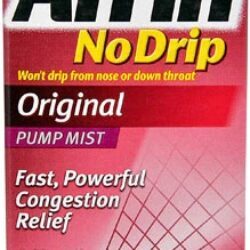 Afrin Spray Nasal Sem Gotejamento Força Máxima Original 14.7 ml - Alívio Rápido para Congestão