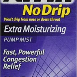 Afrin No Drip Extra Moisturizing Pump Mist Descongestionante Nasal 15ml - Alívio Suave e Hidratação Profunda