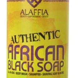 Sabonete Africano Preto Alaffia Lavanda Ylang Ylang 473ml - Limpeza Profunda e Hidratação Natural