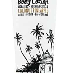 Hidratante Corporal Alaffia EveryDay Coconut Abacaxi 237ml - Pele Macia e Radiante