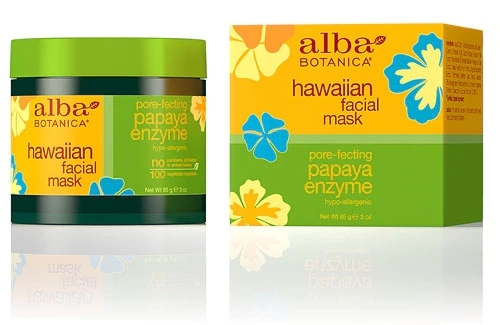 Alba Botanica Máscara Facial Papaia Enzyme 85g - Renovação e Luminosidade Natural