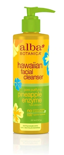 Alba Botanica Hawaiian Pineapple Limpeza Facial Enzimática 237ml - Pele Radiante