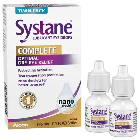 Alcon Systane® Complete Lubricant Eye Drops Twin Pack -- 0.33 fl oz Each / Pack of 2