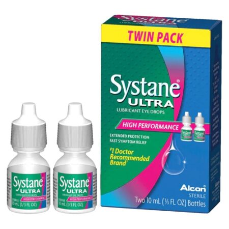 Alcon Systane Ultra High Performing Dry Eye Relief -- 0.33 fl oz Each / Pack of 2