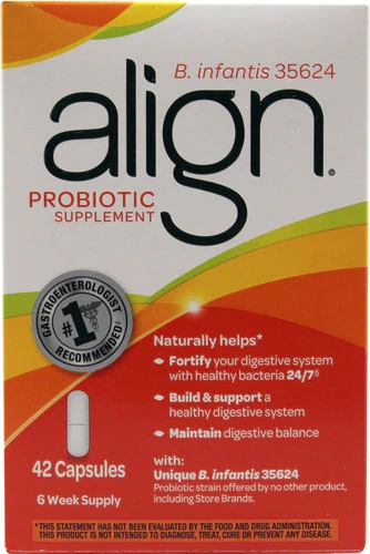 Comprar Align Probiotic Supplement -- 42 Capsules preço no Brasil loja  online promoção Probiotics, Suplementos Alimentares, Vitamins & Supplements  - Produto item Ref:304132