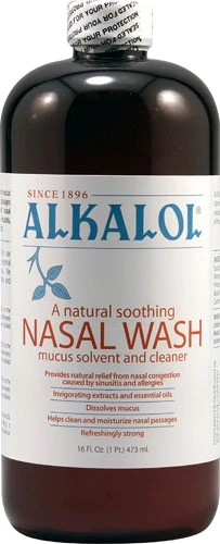 Alkalol Lavagem Nasal 473ml: Alívio Respiratório Natural e Profundo