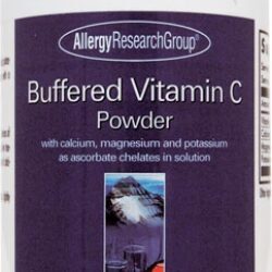 Allergy Research Group Vitamina C Tamponada em Pó 240g - Máxima Absorção e Imunidade Potente