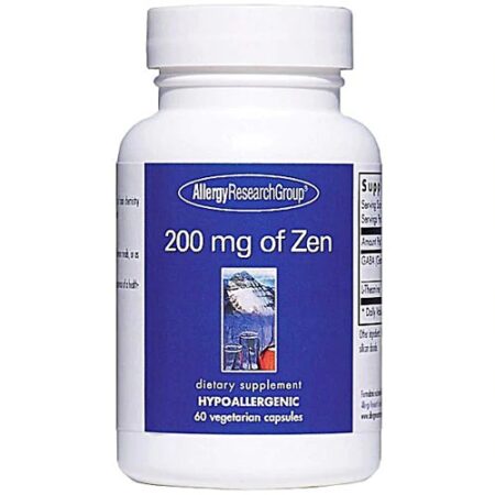 Allergy Research Group Zen -- 200 mg - 60 Vegetarian Capsules