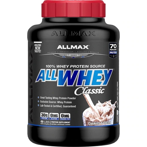 ALLMAX Nutrition ALLWHEY® CLASSIC Whey Protein Blend Cookies & Cream - 2.27kg