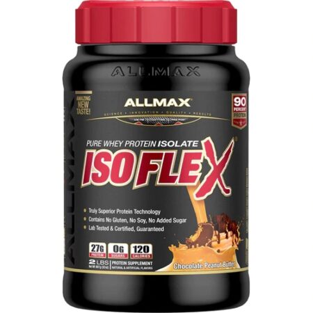 ALLMAX Nutrition IsoFlex Pure Whey Protein Isolate Chocolate Peanut Butter -- 2 lbs