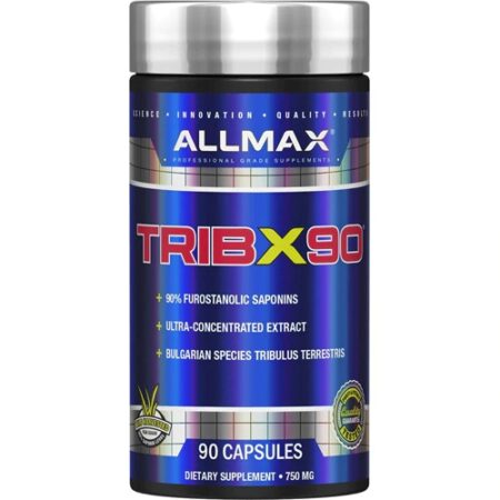 ALLMAX Nutrition TribX90™ Pure Tribulus Terrestris -- 750 mg - 90 Capsules