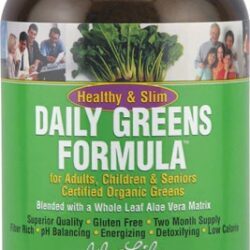 Aloe Life Daily Greens Formula™ - Suplemento Verde 283g (10 oz) para Saúde e Slim