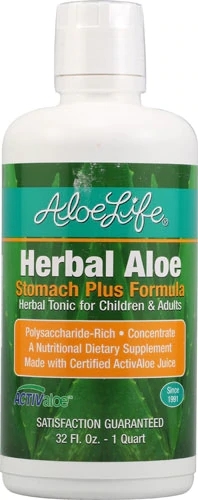Aloe Life Herbal Aloe™ Stomach Formula 946ml - Alívio Natural para o Estômago