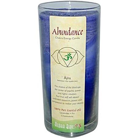 Aloha Bay Chakra Candle Jar Abundance -- 11 oz