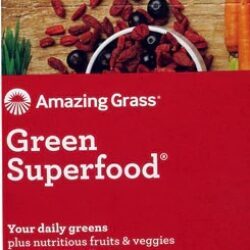 Amazing Grass Green SuperFood Berry - 15 Sachês - Nutrição Verde Completa