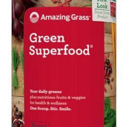 Amazing Grass Green SuperFood Pó Sabor Berry - 60 Porções (Aprox. 210g)