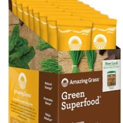 Amazing Grass Green SuperFood Cacao Chocolate 15 Sachês - Seu Poder Nutricional Diário