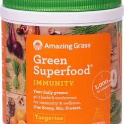 Amazing Grass Green Superfood Immunity Defense Sabor Tangerina - 30 Porções (Suplemento Imunológico)