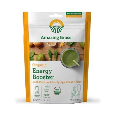 Amazing Grass Energy Smoothie Booster Orgânico 149g – Boost Nutricional Natural — foto 1